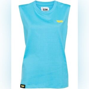 NEW $439 IZZUE GRAPHIC PRINT MUSCLE TEE SHIRT SIZE XS